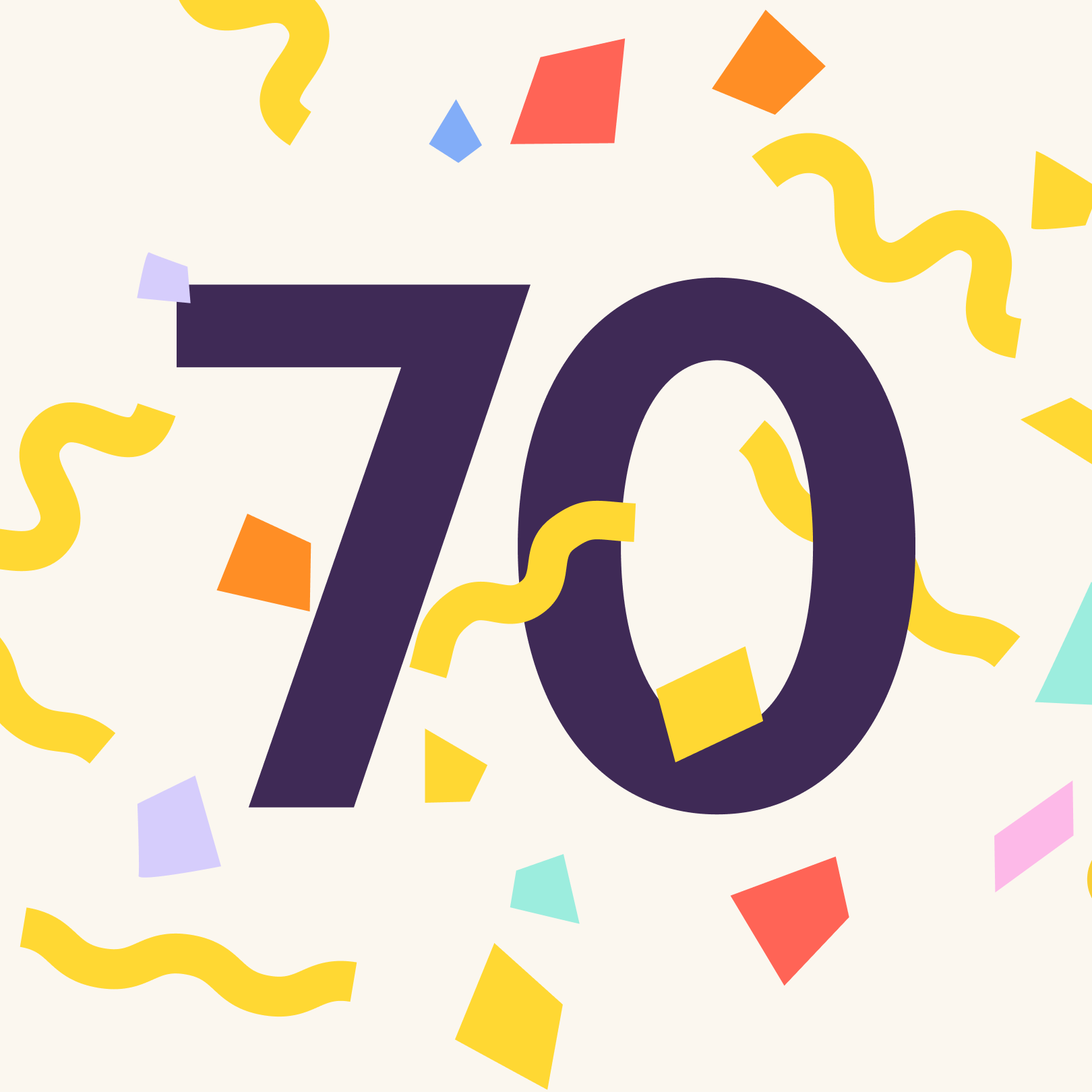 70 NPS score