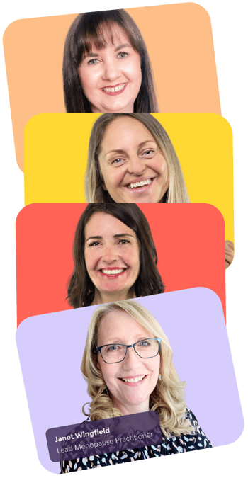 Faces of peppy menopause practitioners