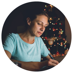 Struggled to feel festive